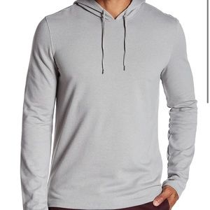 John Varvados long sleeve knit hoodie